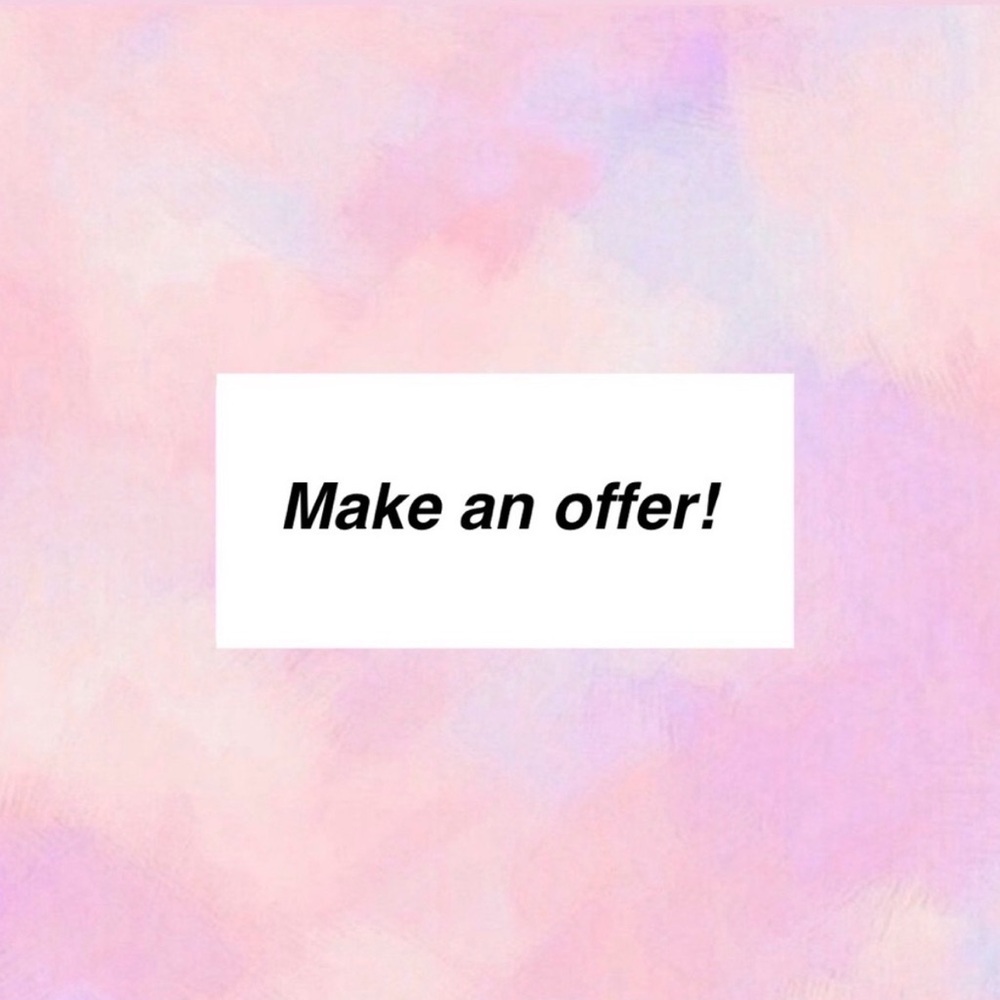 Offers welcome!
